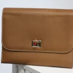 Stylish Women’s Cow Leather Handbag-Brown color