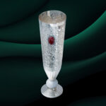 ZAKI CROSS VASE MARBLE