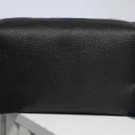 Elegant Black Cow Leather Handbag