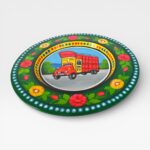 TRUCK ART ROUND PLATE