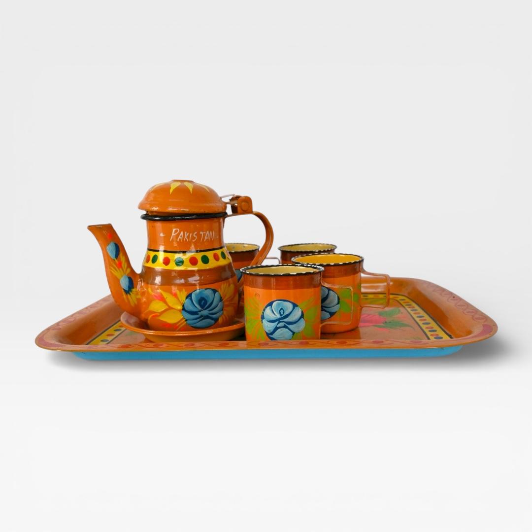 WhatsApp Image 2025-12-22 at 6.21.37 PM (1) TRUCK ART HAND PAINTED KETTLE SET - Image 1
