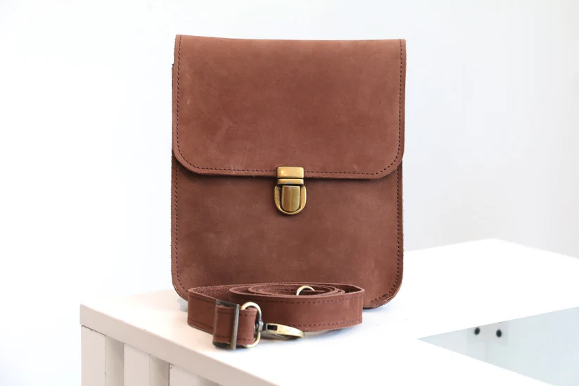 WhatsAppImage2025-07-27at1.51.21AM Vintage Brown Leather Crossbody Satchel - Image 1