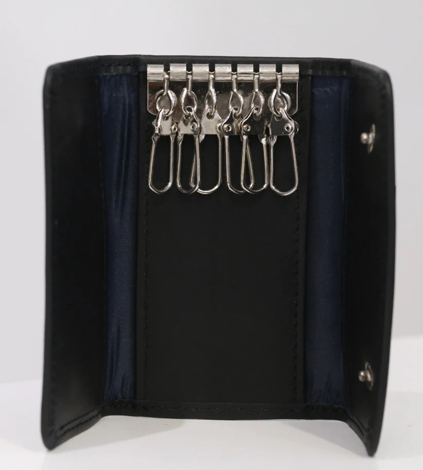 WhatsAppImage2025-08-03at6.20.33AM_1 Classic Black Leather Key Holder with 6 Hooks - Image 1